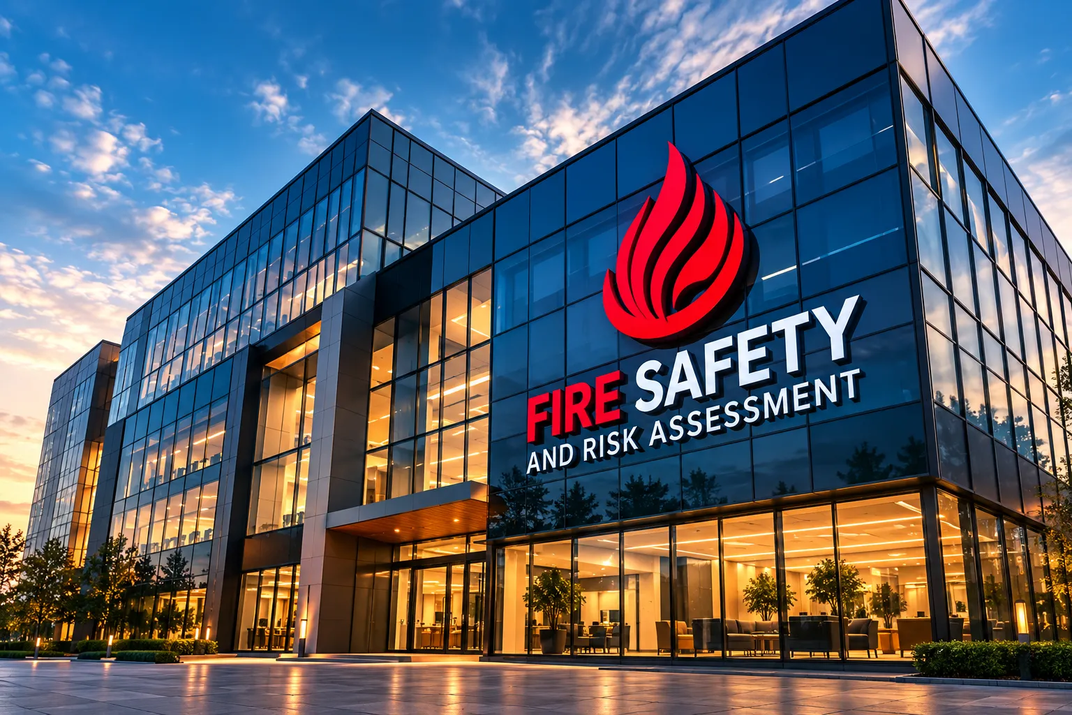 Modern fire safety and risk assessment training facility